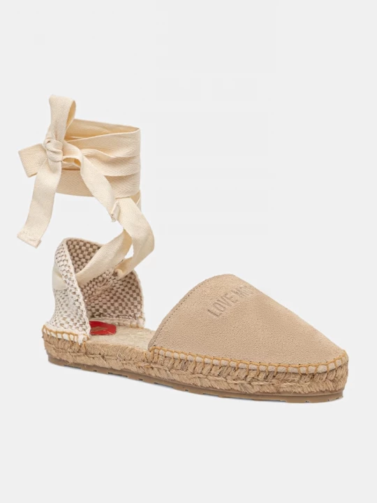 Obrázek produktu Love Moschino espadrily dámské semišové béžová