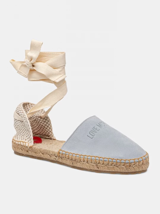 Obrázek produktu Love Moschino espadrily dámské semišové modrá
