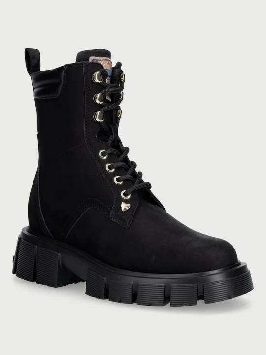 Obrázek produktu Love Moschino farmářky nubukové černá