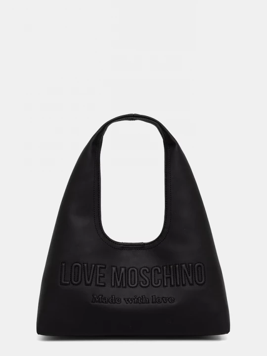 Obrázek produktu Love Moschino hobo kabelka dámská z imitace kůže černá
