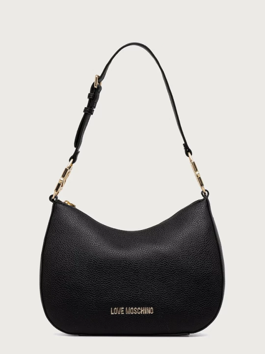 Obrázek produktu Love Moschino hobo kabelka dámská z imitace kůže černá