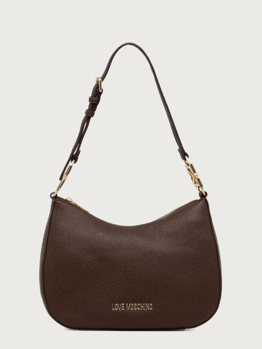 Obrázek produktu Love Moschino hobo kabelka dámská z imitace kůže hnědá