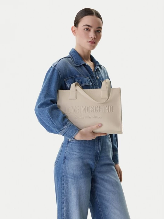 Obrázek produktu LOVE MOSCHINO Kabelka JC4045PP1OLE0110 Écru Krémová