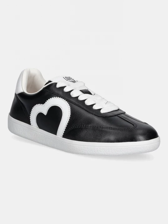 Obrázek produktu Love Moschino Kožené tenisky Love Moschino černá