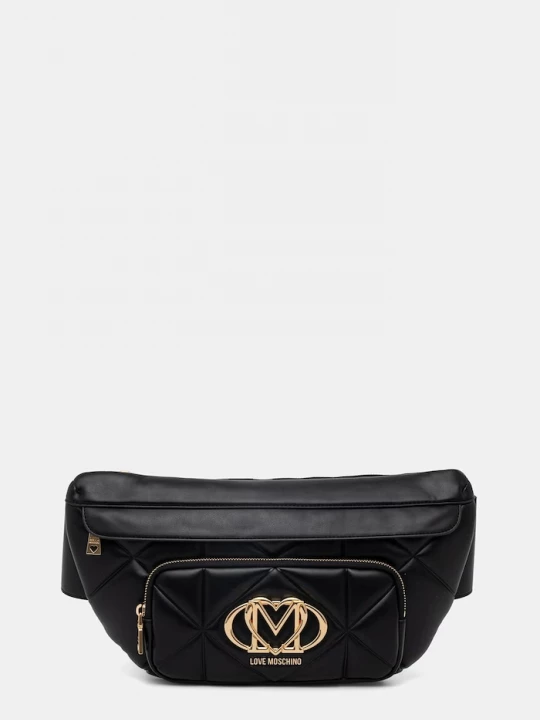 Obrázek produktu Love Moschino ledvinka dámská z imitace kůže černá