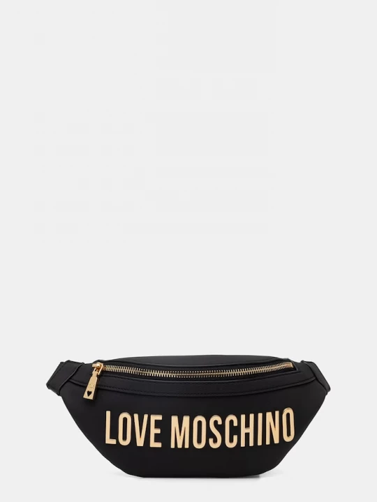 Obrázek produktu Love Moschino ledvinka dámská z imitace kůže černá