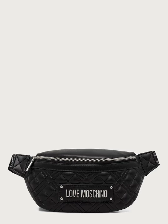 Obrázek produktu Love Moschino ledvinka dámská z imitace kůže černá