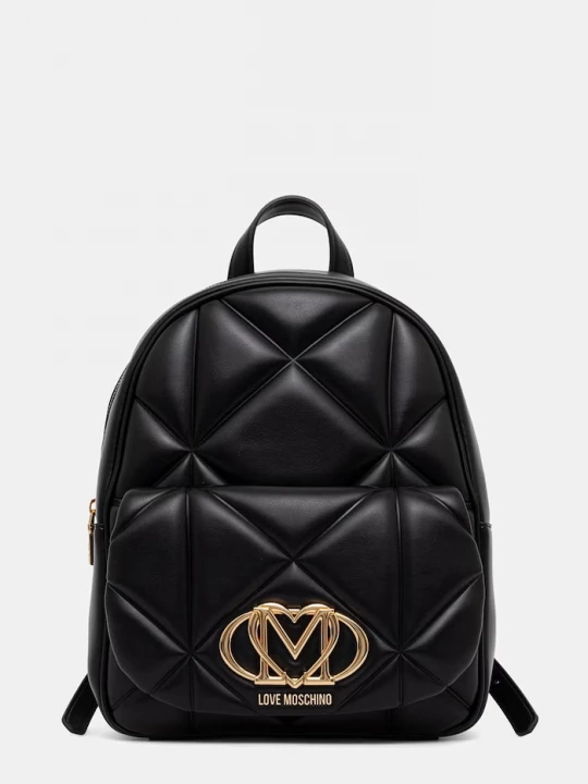 Obrázek produktu Love Moschino městský batoh dámský z imitace kůže černá