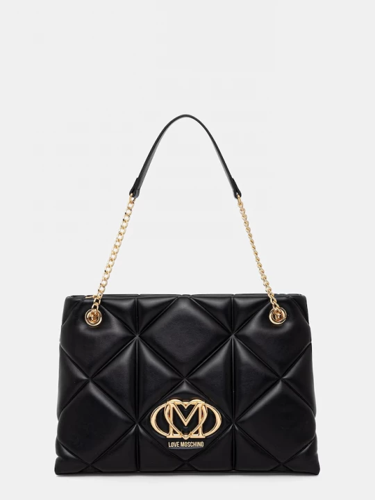 Obrázek produktu Love Moschino nákupní taška dámská z imitace kůže černá
