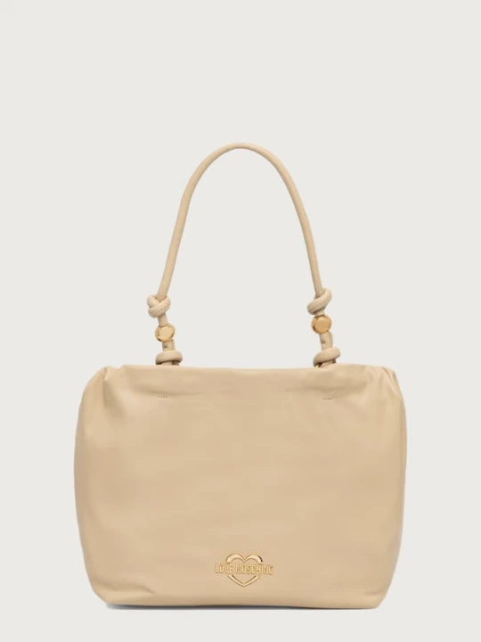 Obrázek produktu Love Moschino nákupní taška dámská z imitace kůže hnědá