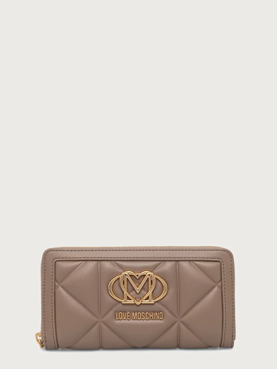 Obrázek produktu Love Moschino Peněženka dámská z imitace kůže béžová