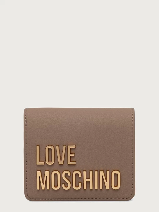 Obrázek produktu Love Moschino Peněženka dámská z imitace kůže béžová