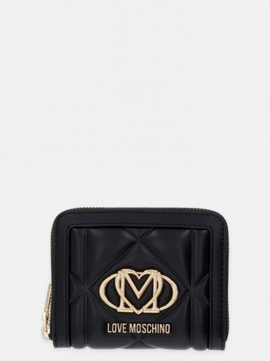 Obrázek produktu Love Moschino Peněženka dámská z imitace kůže černá