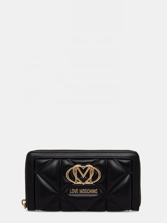 Obrázek produktu Love Moschino Peněženka dámská z imitace kůže černá