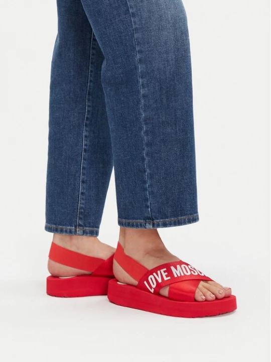 Obrázek produktu LOVE MOSCHINO Sandály JA16214G0MIX5500 Červená