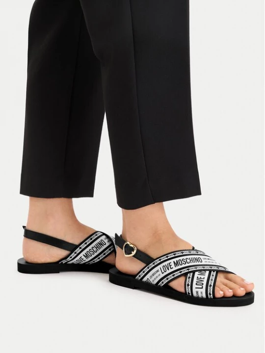 Obrázek produktu LOVE MOSCHINO Sandály San Lod Micro20 JA16142G0MIX200A Černá