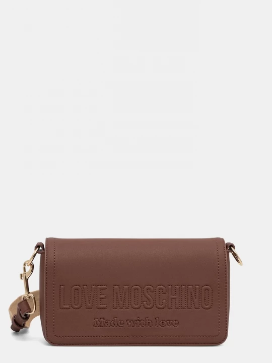Obrázek produktu Love Moschino taška dámská z imitace kůže hnědá