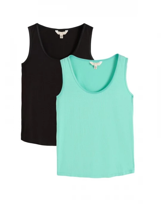 Obrázek produktu love & roses Top aqua modrá / černá