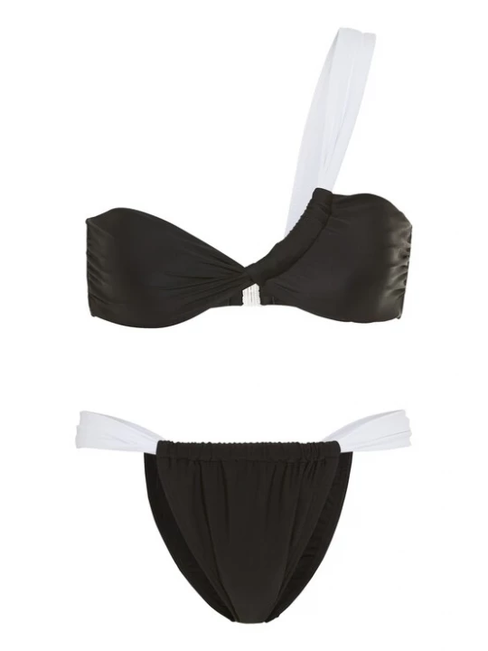 Obrázek produktu LSCN by LASCANA Bikiny černá / bílá