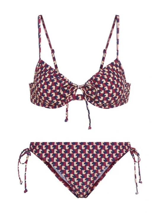 Obrázek produktu LSCN by LASCANA Bikiny krémová / námořnická modř / bordó