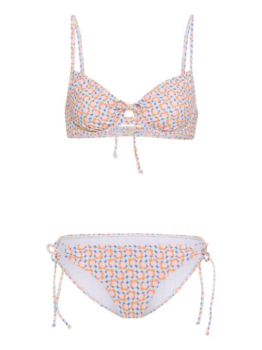 Obrázek produktu LSCN by LASCANA Bikiny mátová / fialová / oranžová / růžová