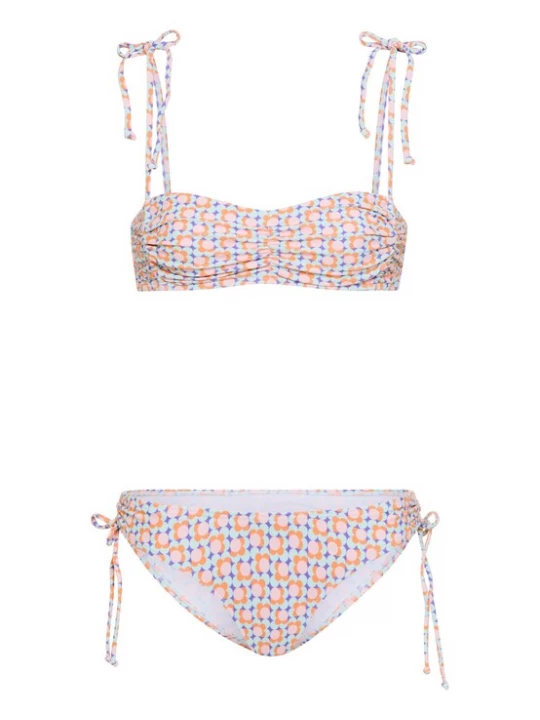 Obrázek produktu LSCN by LASCANA Bikiny modrá / nebeská modř / oranžová / meruňková