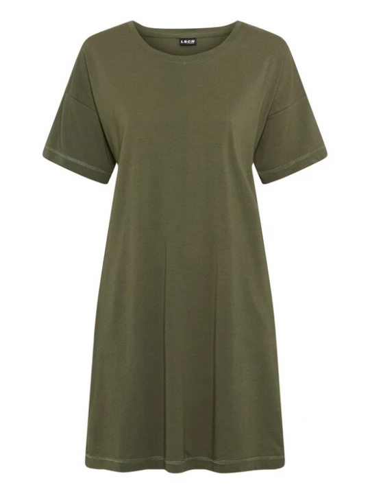 Obrázek produktu LSCN by LASCANA Noční košilka tělová / khaki / černá