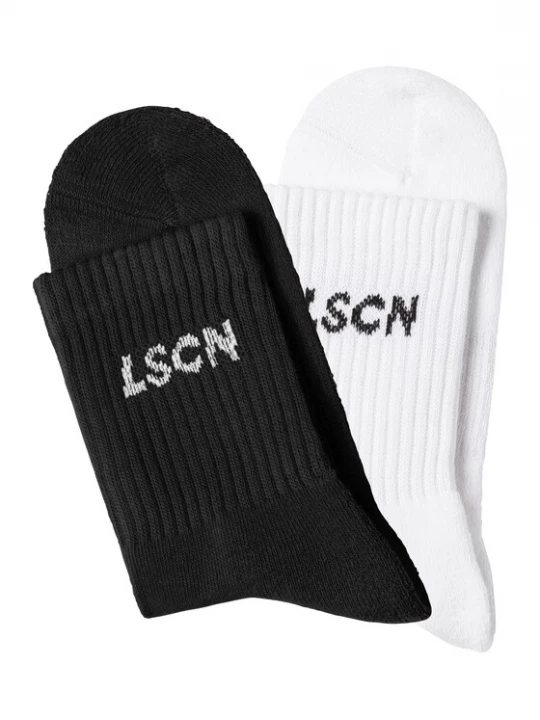 Obrázek produktu LSCN by LASCANA Ponožky černá / bílá