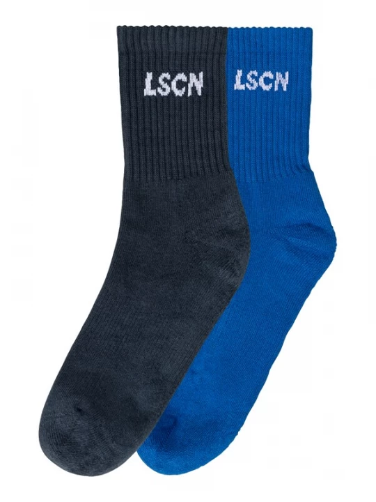 Obrázek produktu LSCN by LASCANA Ponožky tmavě modrá / bílá