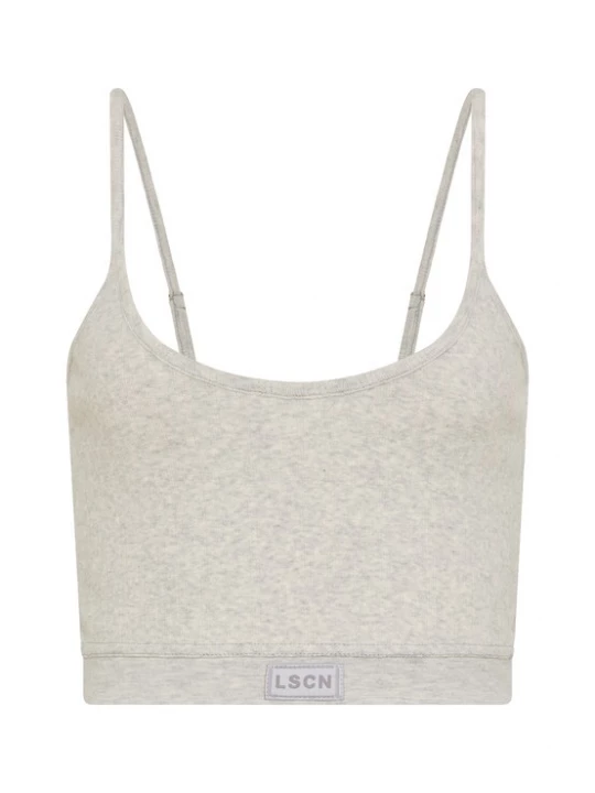 Obrázek produktu LSCN by LASCANA Top světle šedá