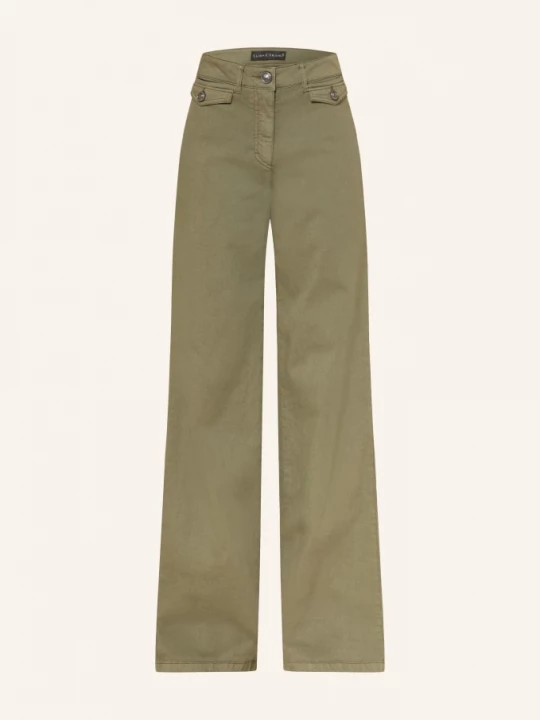 Obrázek produktu Luisa Cerano Džíny Se Širokými Nohavicemi 3672 khaki new old dyed