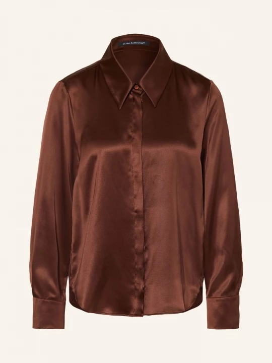 Obrázek produktu Luisa Cerano Hedvábná Blůza hnědá