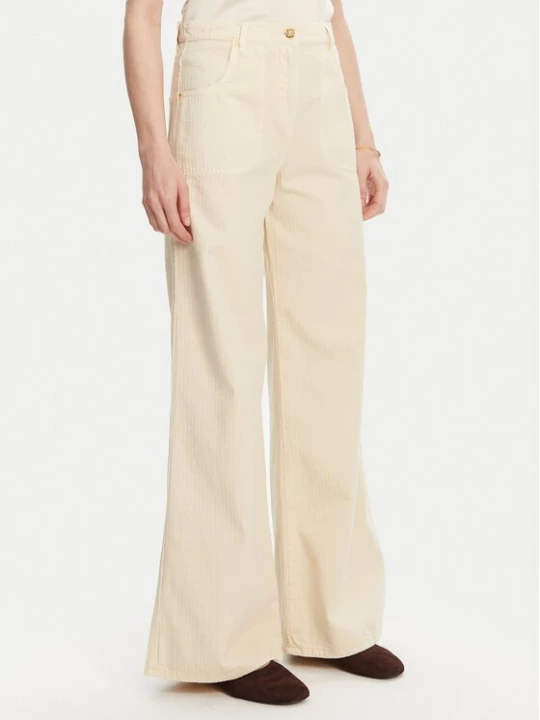 Obrázek produktu Luisa Spagnoli Jeansy Ali 541943 Béžová Flare Fit