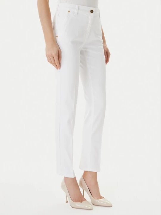 Obrázek produktu Luisa Spagnoli Jeansy Aroma 542975 Bílá Straight Fit