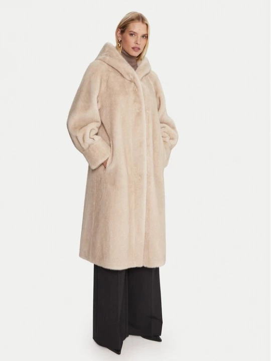 Obrázek produktu Luisa Spagnoli Kožešina Savelli 542439 Béžová Loose Fit