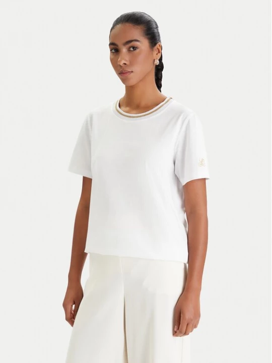 Obrázek produktu Luisa Spagnoli T-Shirt Balearica 543152 Bílá Regular Fit