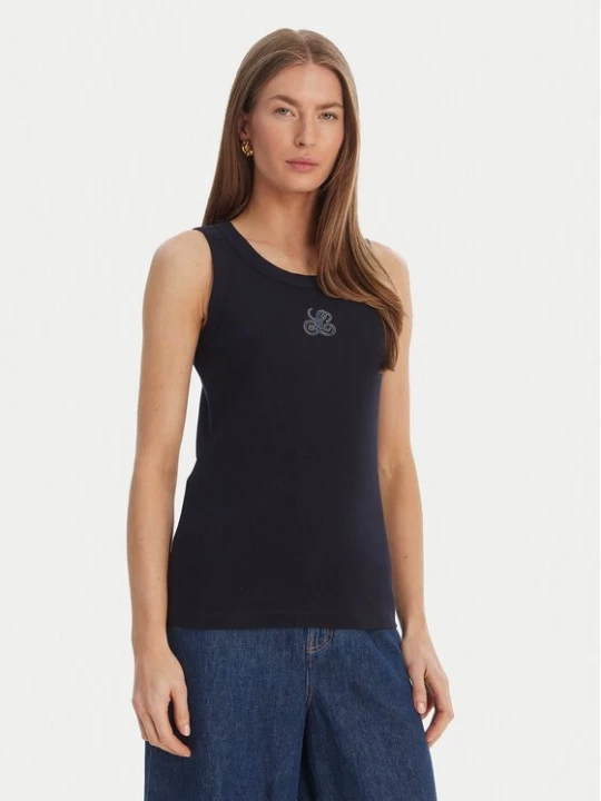 Obrázek produktu Luisa Spagnoli Top Bordo 543281 Tmavomodrá Slim Fit