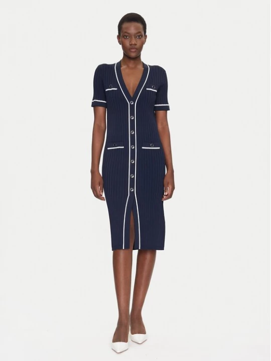 Obrázek produktu Luisa Spagnoli Úpletové šaty Candelotto 100004 Tmavomodrá Slim Fit