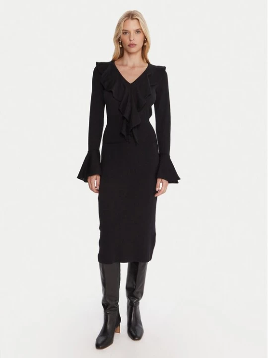Obrázek produktu Luisa Spagnoli Úpletové šaty Malimba 100110 Černá Slim Fit