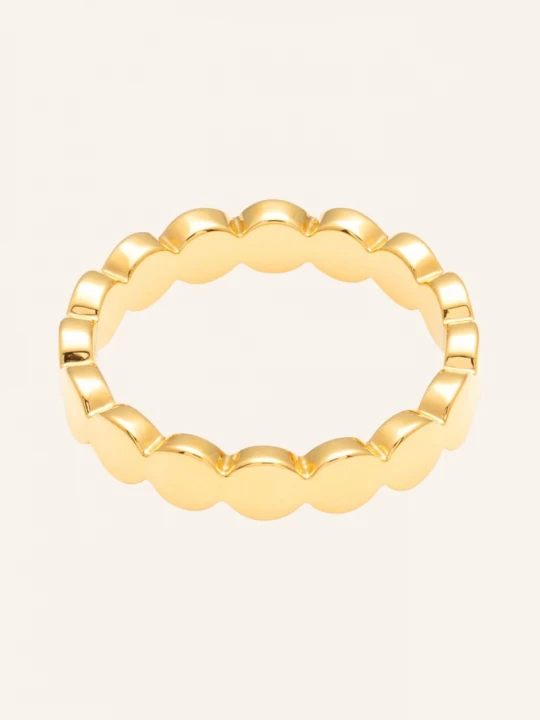 Obrázek produktu Lulu Copenhagen Prsten Connected Circles Ring zlatá