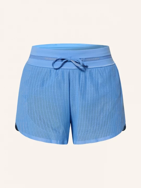 Obrázek produktu Lululemon Běžecké Šortky 2V1 Fast And Free Airflow Mr 3in tmavě modrá