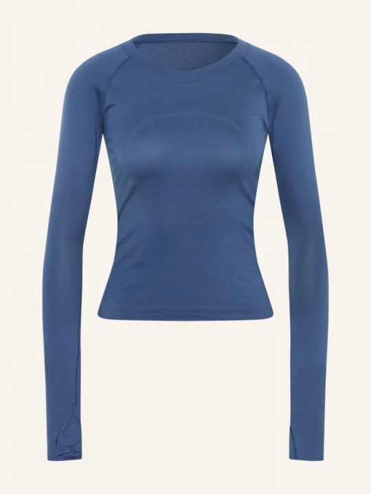 Obrázek produktu Lululemon Běžecké Tričko Swiftly Tech Ls 2.0 modrá