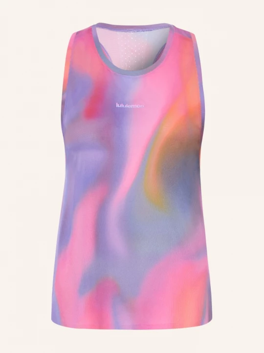 Obrázek produktu Lululemon Běžecké Tričko W Streaker růžová / oranžová / modrá