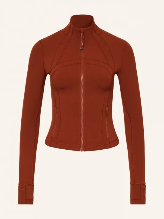 Obrázek produktu Lululemon Bunda Na Trénink Define Cropped tmavě červená