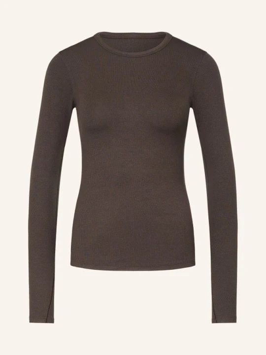 Obrázek produktu Lululemon Dlouhé Rukávy Hold Tight tmavě hnědá