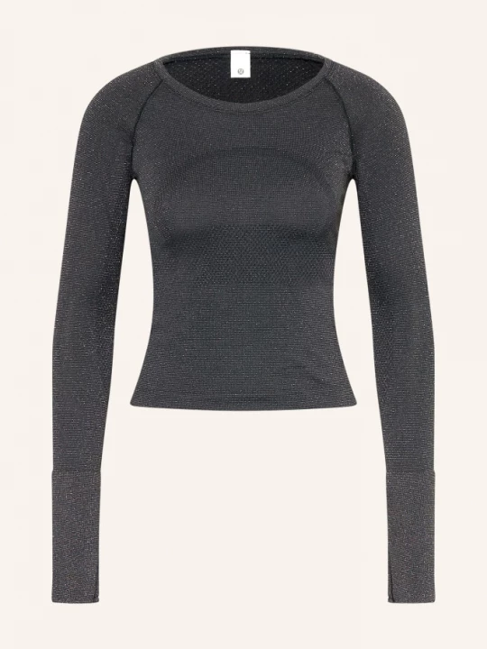 Obrázek produktu Lululemon Dlouhé Rukávy Swiftly Tech 2.0 Race S Třpytivou Přízí černá