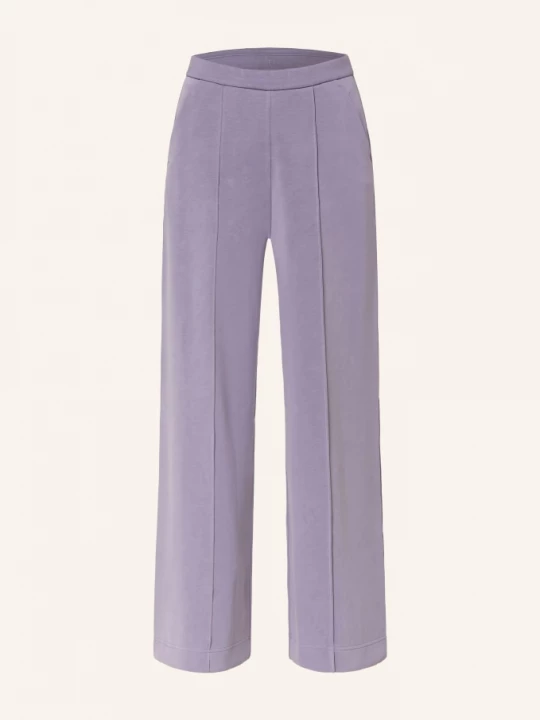 Obrázek produktu Lululemon Tepláky Brushed Softstreme High-Rise Wide-Leg světle fialová