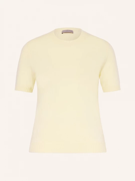 Obrázek produktu Lunaria Cashmere Pletené Tričko Z Kašmíru tmavě žlutá