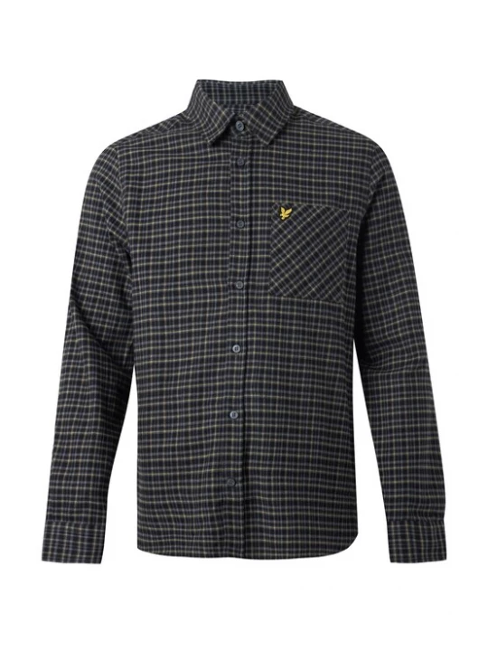 Obrázek produktu Lyle & Scott Košile 'Tartan' modrá / žlutá / černá / bílá