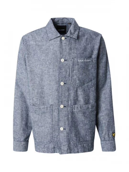 Obrázek produktu Lyle & Scott Přechodná bunda 'Flax' modrý melír